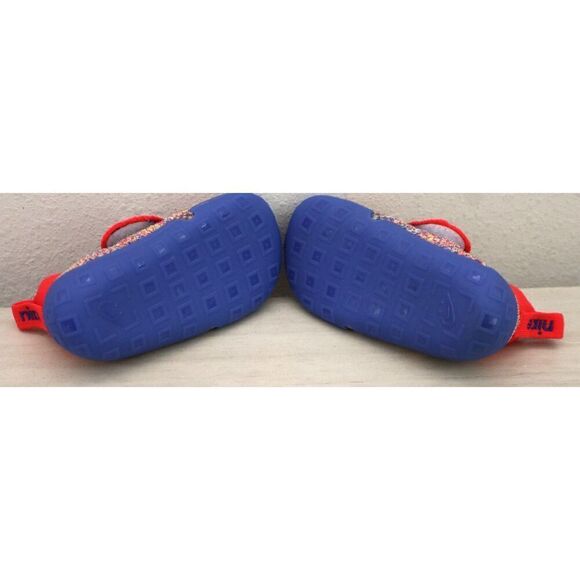Nike FB3244-100 Infant Sz 7C Blue/Red Multi Swoosh 1 Crib Booties - Picture 13 of 16